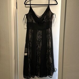 3 for $25 or less NWT - Ann Taylor size 8 gray and black dress